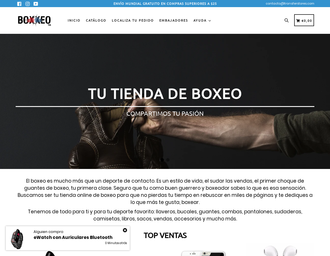 Boxxeo - Tienda de Boxeo