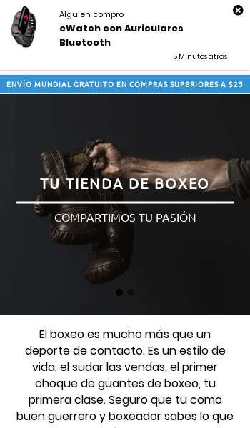 Boxxeo - Tienda de Boxeo